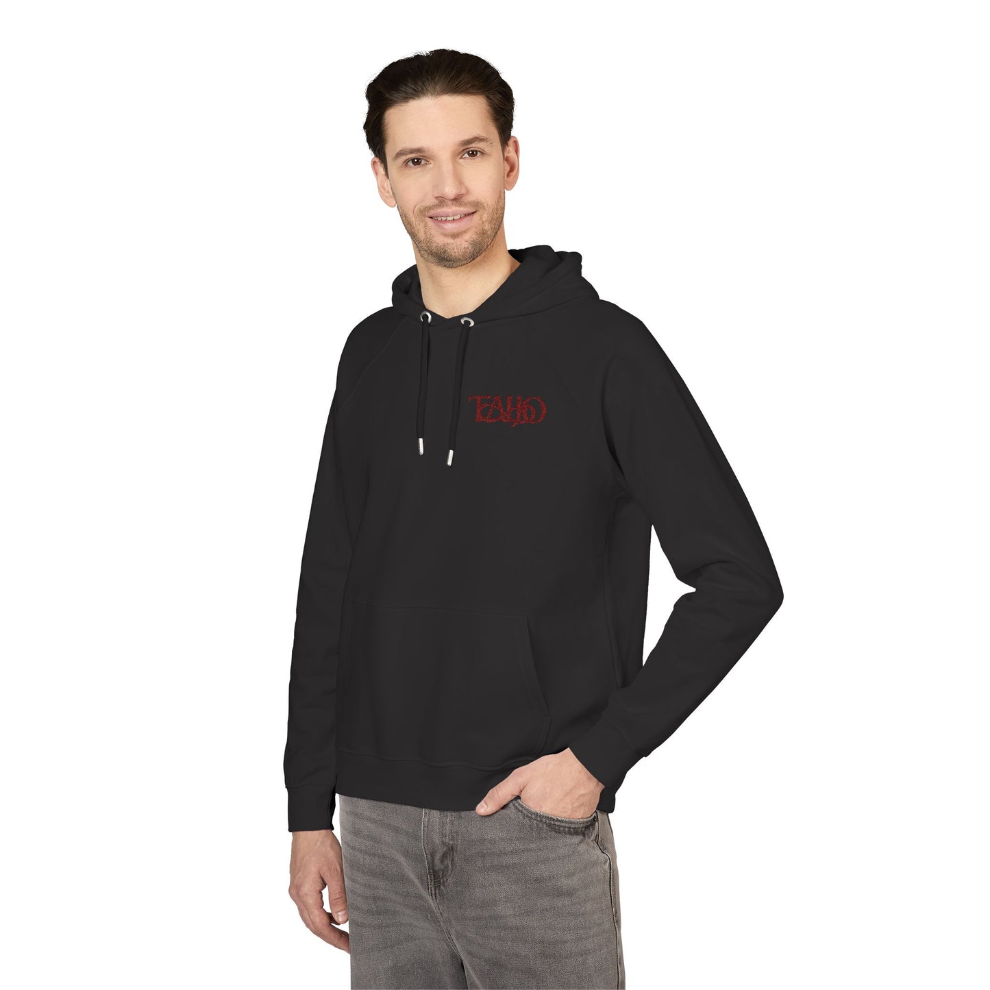 Hoodie TAIJO – Infinity RED Brodé